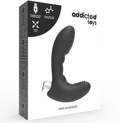 Comprar ADDICTED TOYS Vibrador Prostático Recargable Model 4 Negro – Diseño Moderno Para Exploración Del Placer Masculino-Noxtic