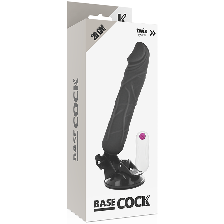 Basecock Vibrador Realístico Control Remoto 20 Cm – Diseño Natural Para Una Estimulación Única