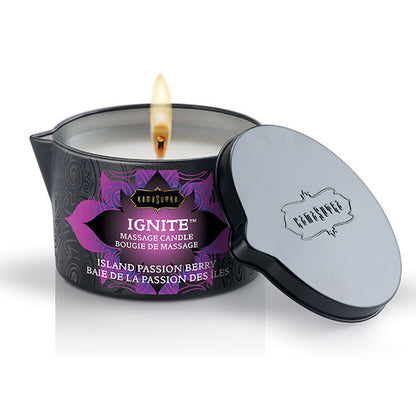 Comprar KAMASUTRA Vela De Masaje Isla De La Pasión 170GR – Aceite Caliente Para Momentos Íntimos Y Sensuales-Noxtic