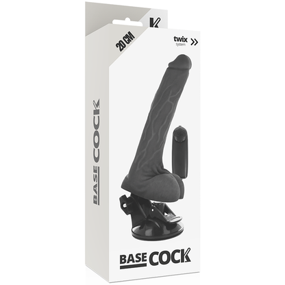 Basecock Vibrador Realista Control Remoto 20 Cm – Juguete Ergonómico Para Placer Personalizado