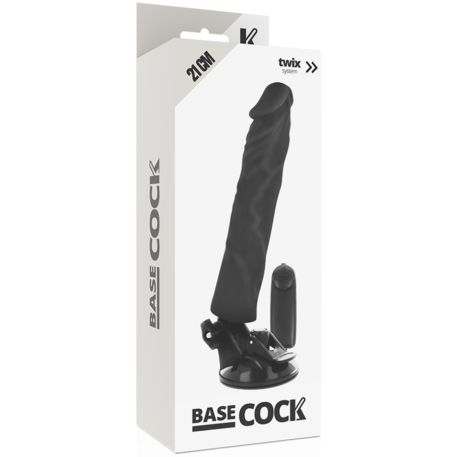 BASECOCK Vibrador Realístico Con Control Remoto – Diseño Natural Para Placer Personalizado