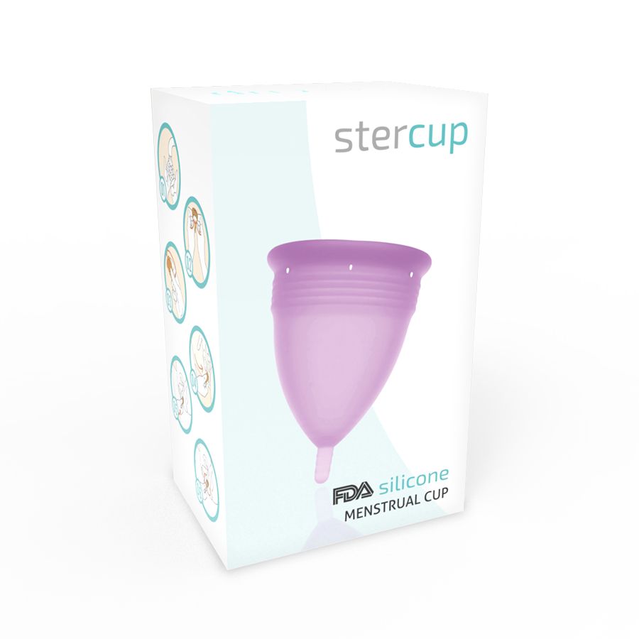 Coppetta mestruale STERcup taglia L – Silicone ecologico per il comfort quotidiano