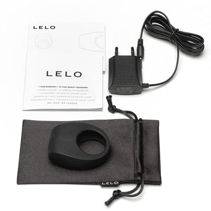 Comprar LELO Tor II Anillo Vibrador Negro – Anillo Recargable Con Vibraciones Potentes Para Parejas-Noxtic