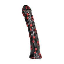 All Black Plug Dildo 31 Cm – Tacto Suave Con Surcos Profundos Para Mayor Placer