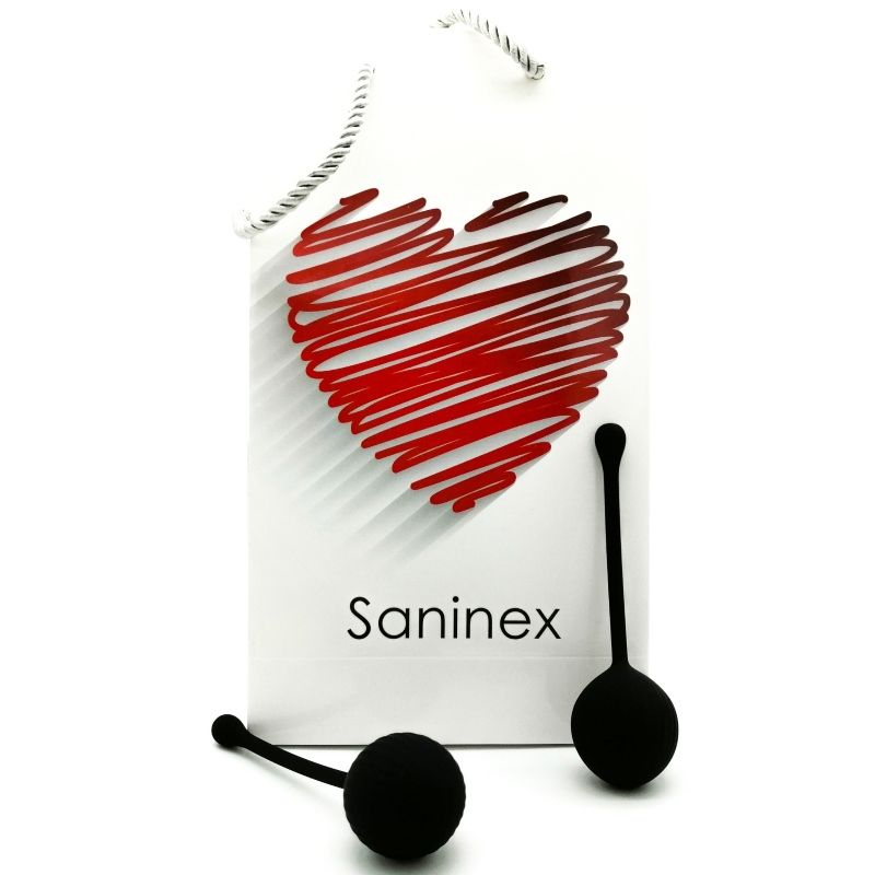 Comprar SANINEX Clever Bola Negra – Estimulador Progresivo Para Fortalecer La Musculatura Intima-Noxtic