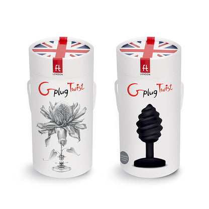 G-VIBE GPLUG TWIST Nero – Giocattolo vibrante ergonomico per un piacere intenso