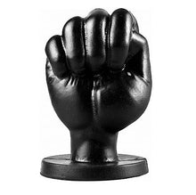 All Black Fist 13 CM – Juguete Erótico De Silicona Hipoalergénica Para Exploración Sensual