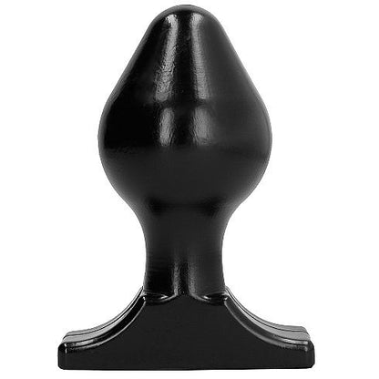 Plug anale All Black 16x8 cm – Design ergonomico con morbida consistenza in silicone medico