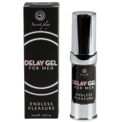 SECRETPLAY Endless Pleasure Gel Ritardante Maschile 15ml – Prolunga il Piacere con Estratti Naturali