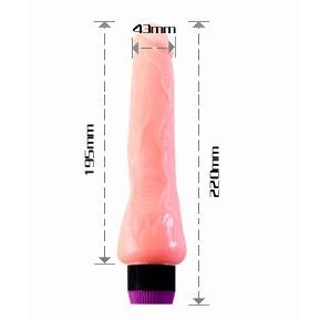 Comprar BAILE Vibrador Realista 19.5 CM – Material Suave Para Sensación Ultra Realista-Noxtic