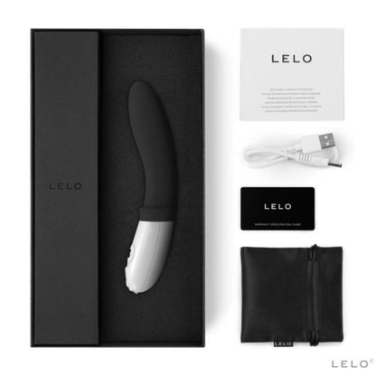 LELO Billy Vibrador Anal 2 Negro – Masajeador Con Diseño Ergonómico Para Placer Masculino