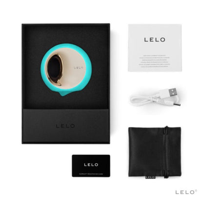 LELO ORA 3 Verde Agua – Estimulador Con Diseño Innovador y Lengua Mejorada