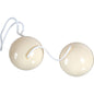 Comprar SEVEN CREATIONS Duoballs Color Crema – Bolas Chinas Con Vibraciones Para Estimulación Continuada-Noxtic