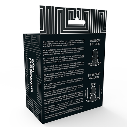 ADDICTED TOYS Dilatador Anal Mediano 11 CM – Diseño Translucido Para Nuevas Sensaciones