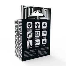 ADDICTED TOYS - PENIS AND TESTICLE RING SET - SMOKED