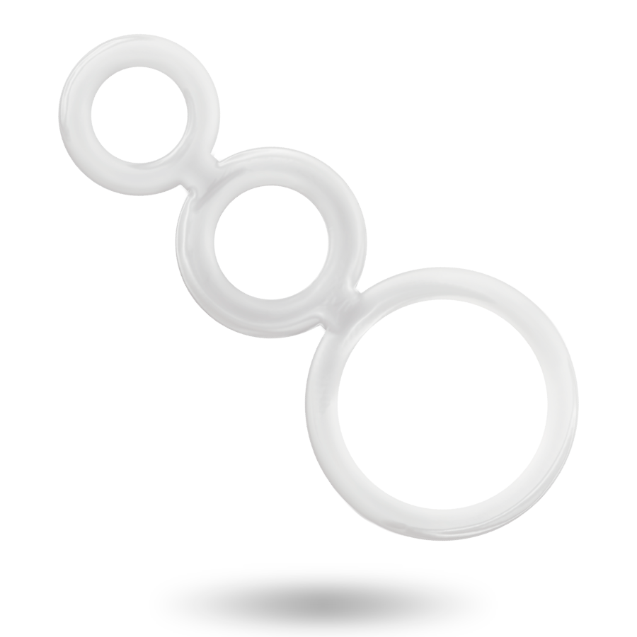 Comprar ADDICTED TOYS Set Anillos Clear – Estimulación Confortable Para Placer Duradero-Noxtic