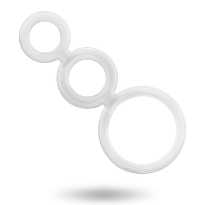 Comprar ADDICTED TOYS Set Anillos Clear – Estimulación Confortable Para Placer Duradero-Noxtic