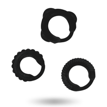 Comprar ADDICTED TOYS Set de 3 Anillos – Estimulación Confortable Para Placer Mejorado-Noxtic