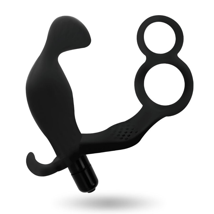 ADDICTED TOYS Plug Anal Con Anilla Doble – Estimulación Innovadora Para Placer Íntimo