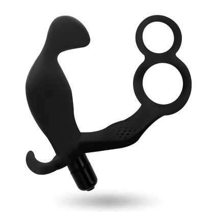 ADDICTED TOYS Plug Anal Con Anilla Doble – Estimulación Innovadora Para Placer Íntimo