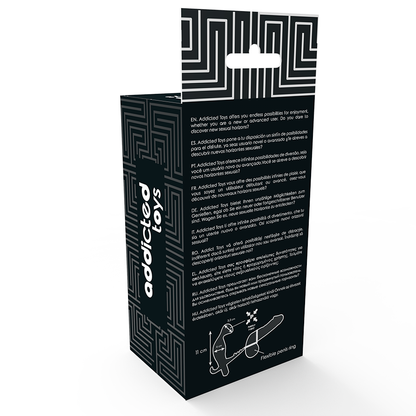 ADDICTED TOYS Plug Anal Con Anilla Doble – Estimulación Innovadora Para Placer Íntimo