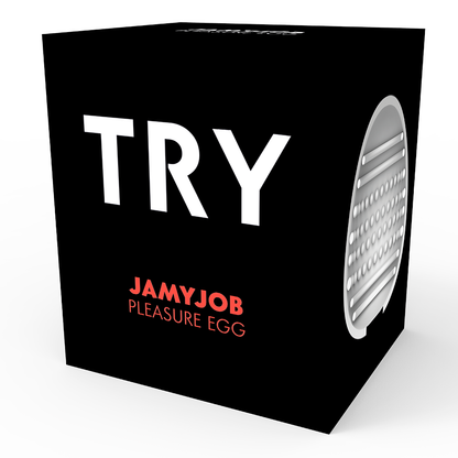 Uovo nero discreto JAMYJOB – Design ipoallergenico per un piacere intimo sicuro
