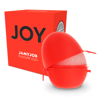 JAMYJOB Discreet Red Joy Egg – Design sicuro con materiale ipoallergenico per il piacere intimo