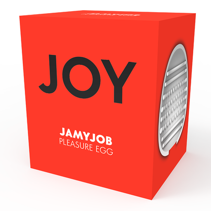 JAMYJOB Discreet Red Joy Egg – Design sicuro con materiale ipoallergenico per il piacere intimo