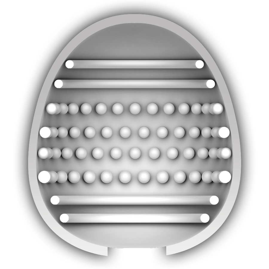 JAMYJOB Discreet Red Egg – Materiale medico regolabile per un piacere personalizzato