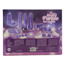 TOYJOY Just For You Mega Purple Kit – Kit De Juguetes Con Nueve Piezas Multifuncionales Para Estimulación Completa