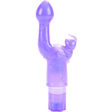 Comprar CALEXOTICS Conejito Vibrador Kiss Lila – Vibrador Impermeable Con Cabezal Flexible Para Placer Personalizado-Noxtic