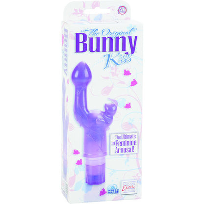 Comprar CALEXOTICS Conejito Vibrador Kiss Lila – Vibrador Impermeable Con Cabezal Flexible Para Placer Personalizado-Noxtic