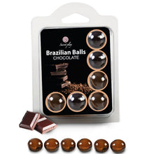 Comprar SECRETPLAY Set 6 Bolas Brasileñas Chocolate – Diversión Dulce Para Momentos De Bienestar-Noxtic