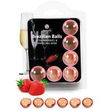 Comprar SECRETPLAY Set 6 Brazilians Balls Fresas Con Cava – Estimulación Sensorial Para Momentos De Intimidad-Noxtic