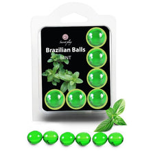 Comprar SECRETPLAY Set 6 Brazilian Balls Menta – Lubricación Creativa Para Momentos Sorprendentes-Noxtic