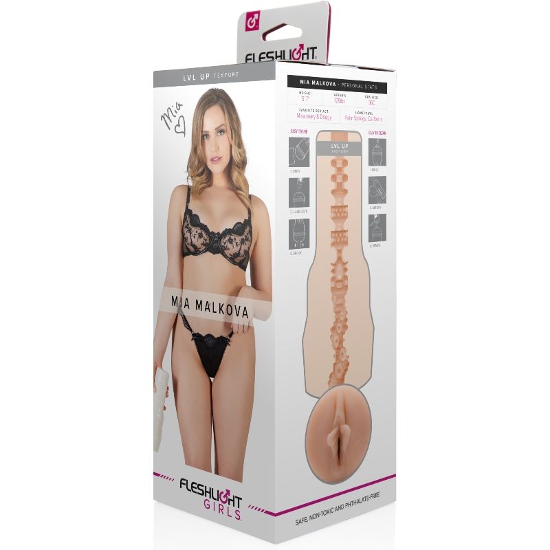 Fleshlight Girls Mia Malkova – Juguete Erótico Con Diseño Innovador Para Placer Único