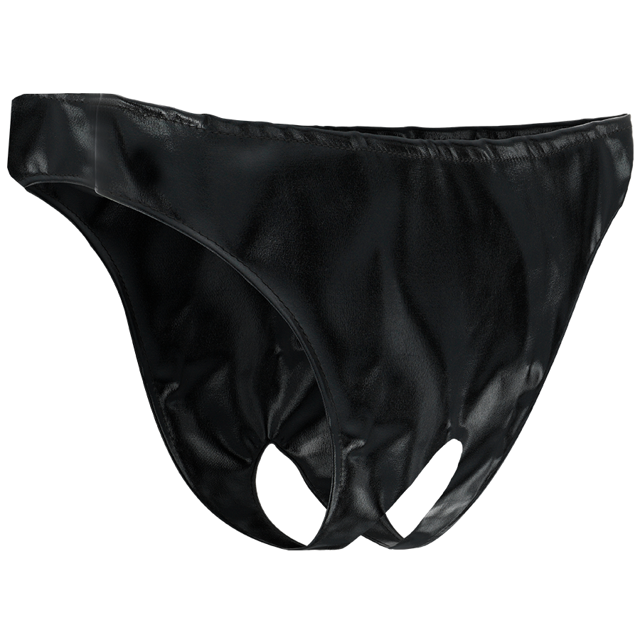 Comprar DARKNESS Panties Con Abertura Unisex Talla Única – Diseño Fetish Para Explorar Fantasías-Noxtic