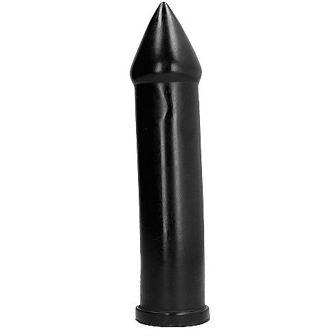 Dildo All Black 24 cm – Giocattolo erotico dalla consistenza morbida per un piacere intenso