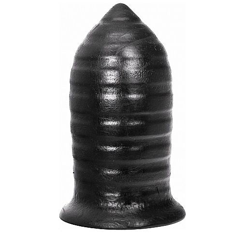 Comprar All Black Anal Plug 16 Cm – Diseño Acanalado Para Placer Intenso-Noxtic