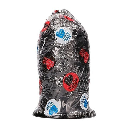 Plug anale All Black 16 cm – Design a coste per un piacere intenso