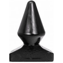 Plug anale All Black Cone 20,5 cm – Design ergonomico per il massimo comfort e piacere