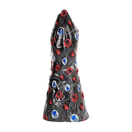 Dildo Fisting ALL BLACK 39 CM – Design realistico per sensazioni uniche