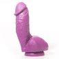 Comprar PINK ROOM Elian Dildo Realístico Lila 17.5 Cm – Diseño Confortable En PVC Hipoalergénico-Noxtic