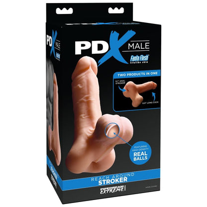 PDX Male Reach Around Stroker – Stimolatore strutturato con design realistico