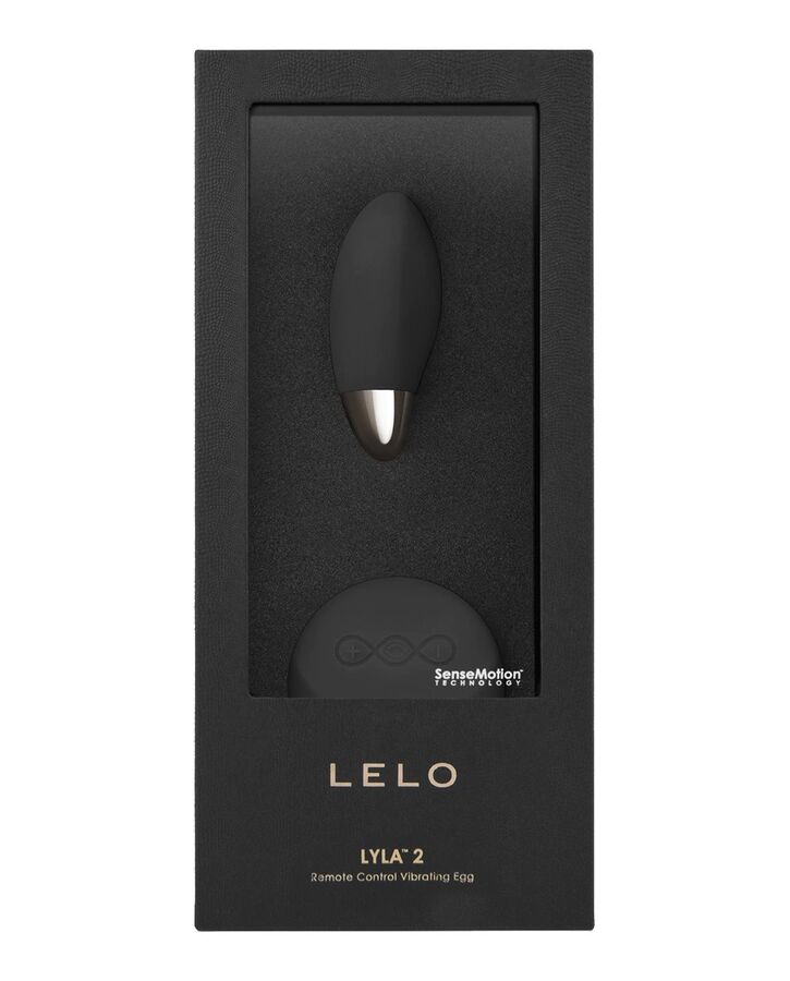 LELO Lyla 2 Edición Insignia Negra – Masajeador Ovalado Con Mando A Distancia
