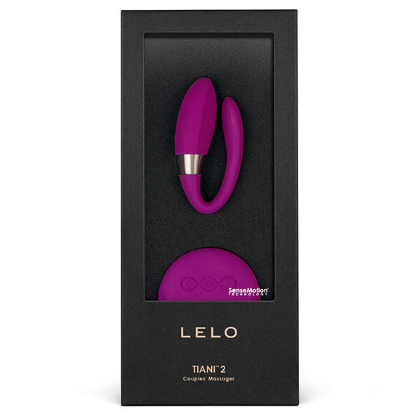 LELO Lyla 2 Insignia Design Edition Morado – Masajeador Ovalado Con Mando a Distancia