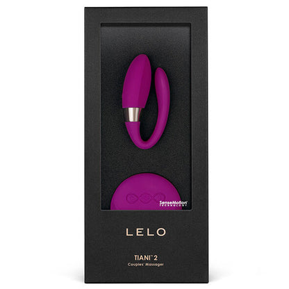 LELO Lyla 2 Insignia Design Edition Morado – Masajeador Ovalado Con Mando a Distancia