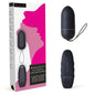 B SWISH Bnaughty Classic Unleashed Negro – Vibrador Tipo Bala Resistente al Agua con Mando a Distancia