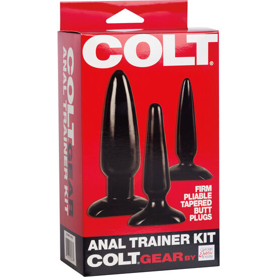 Kit di addestramento anale CALEXOTICS Colt – Design fluido per un'esplorazione graduale del piacere
