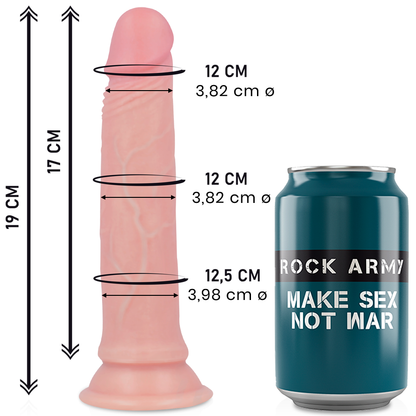 Comprar ROCKARMY Avenger Dildo Realista Silicona Líquida 19 Cm – Diseño Ergonómico Para Placer Confiable-Noxtic